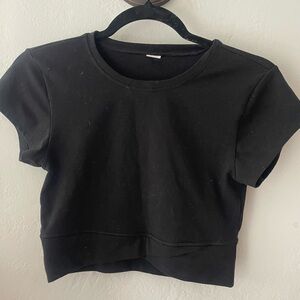 Cropped Workout Tee